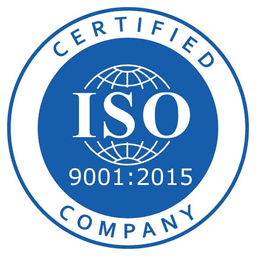 ISO 9001:2015 certified company